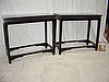 Pair of Elmwood Wine Tables #3